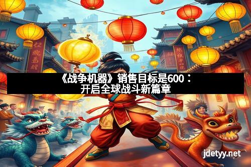 《战争机器》销售目标是600：开启全球战斗新篇章